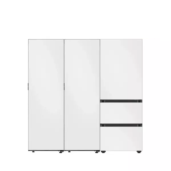 삼성전자 비스포크 키친핏 코타 RR40C7905AP + RZ34C7905AP + RQ33DB74C1AP01 (화이트)