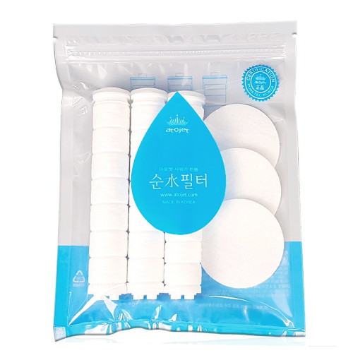 아토젯 필터샤워기 전용 바디필터 3개 + 헤드필터 3개
