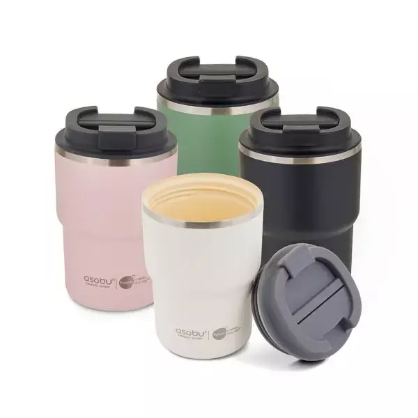 아소부 스텐 퓨라믹 커피익스프레스 텀블러 360ml