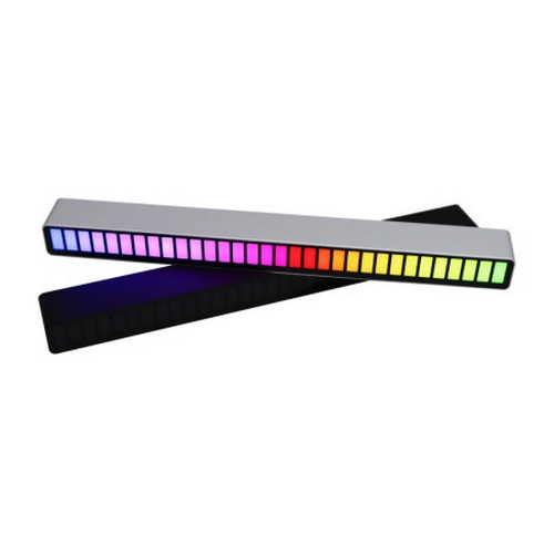 장우컴퍼니 LED RGB바 뮤직 이퀄라이저 소리반응 무드등