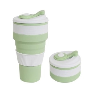 키친프리 실리콘 접이식 텀블러 500ml
