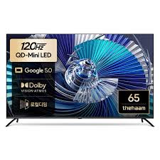 더함 치크 스마트 165cm(65인치) QD-MINILED 288Hz 돌비 AI 구글5.0