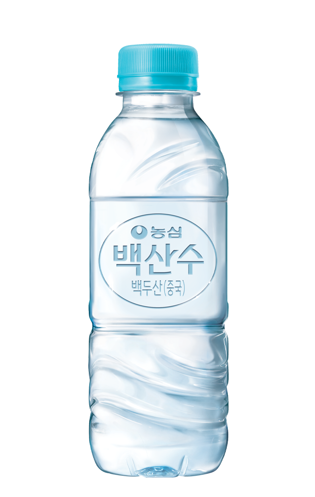 농심 백산수 무라벨 330ml