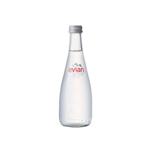 에비앙 생수 글라스 330ml
