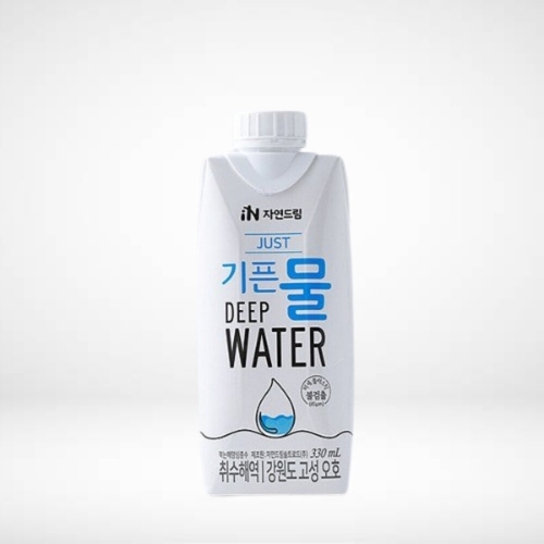 자연드림 JUST 기픈물 딥워터 330ml